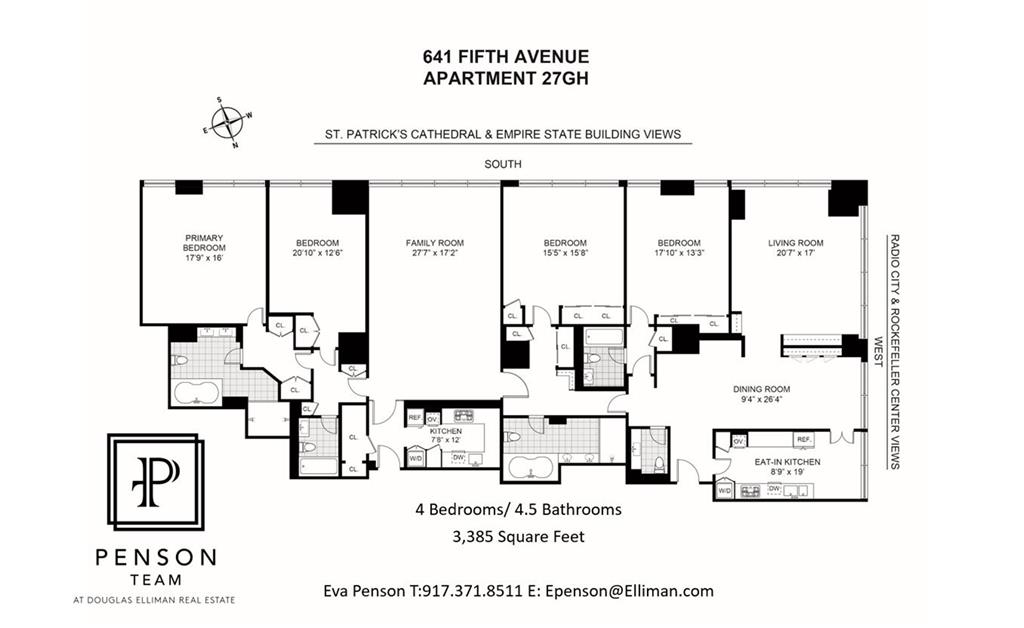 641 Fifth Avenue 27GH Midtown East New York, NY 10022